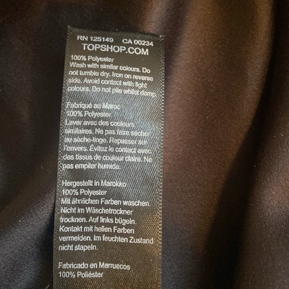 Topshop v neck cami top - Picture 6 of 6